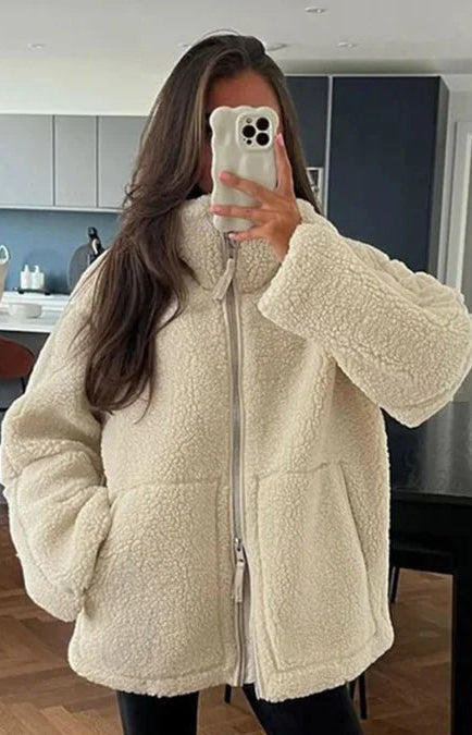 Manteau à Col Roulé