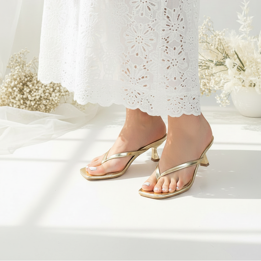 Or - Robe blanche