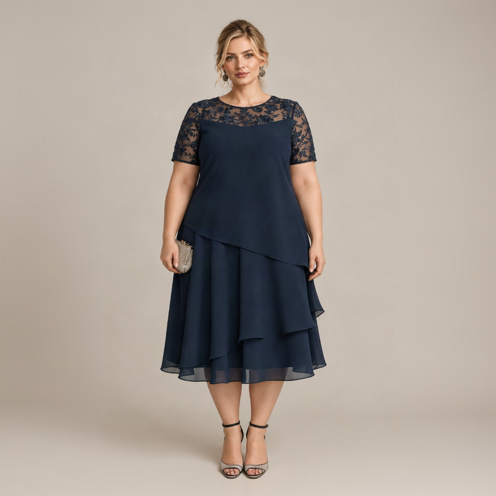 Robe bleu marine