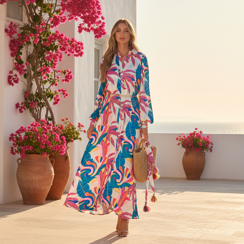 Robe Tropicale — Terrasse