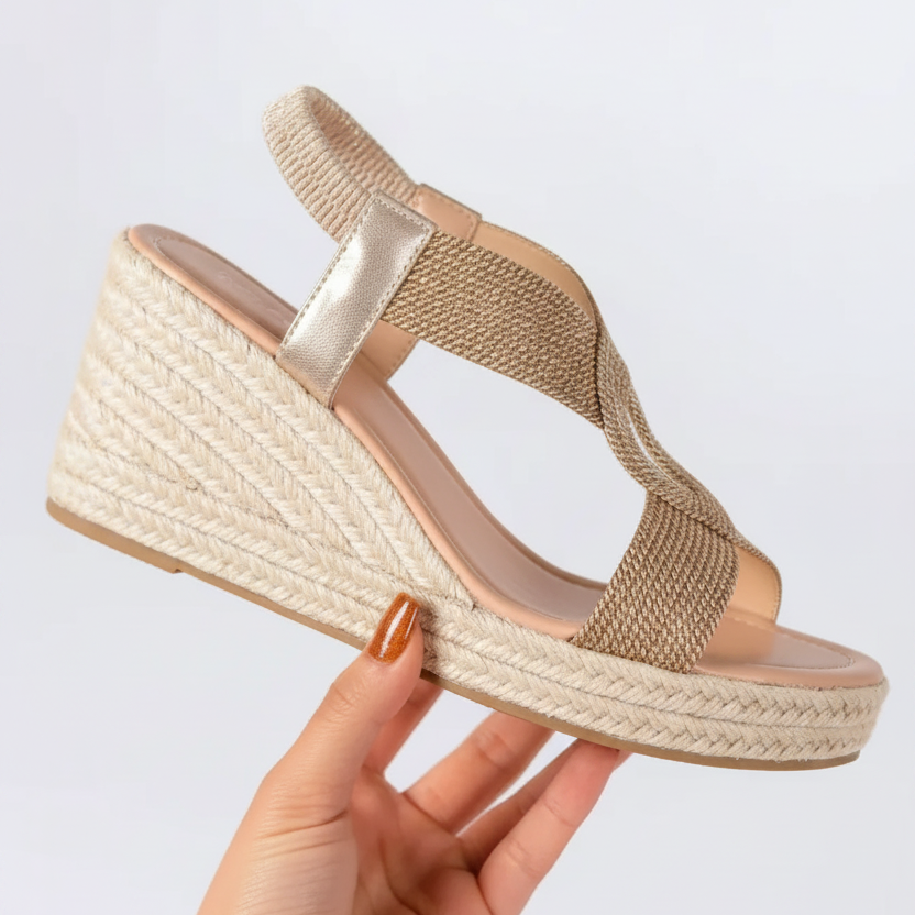 Sandales Or Rose – Main